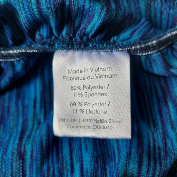 Ingrid + Isabel Static Teal Ruched Long Sleeve Bodycon Maternity Dress Sz M - Picture 7 of 9